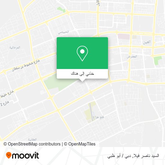خريطة السيد ناصر فيلا