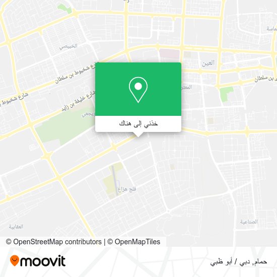 خريطة حمام