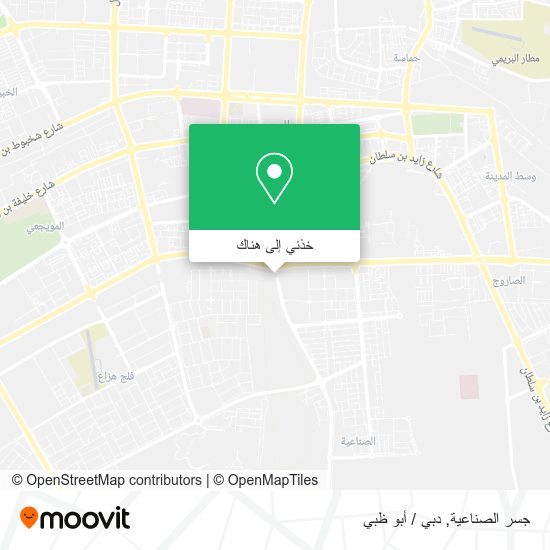 خريطة جسر الصناعية