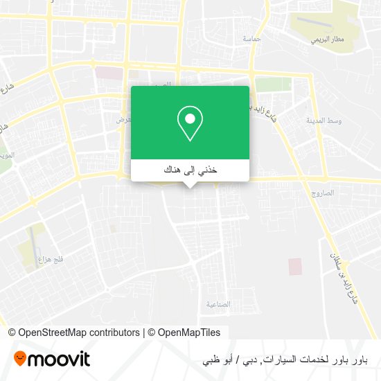 خريطة باور باور لخدمات السيارات