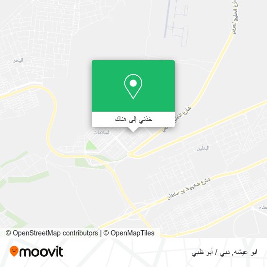 خريطة ابو عيشه