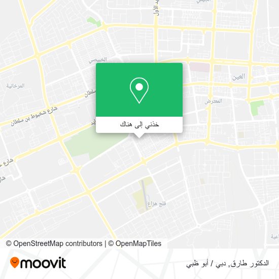 خريطة الدكتور طارق