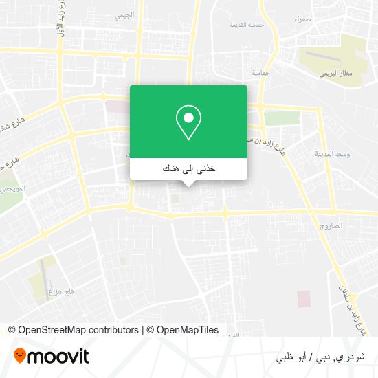 خريطة شودري
