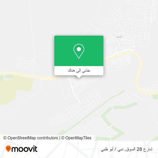 خريطة شارع 28 السوق