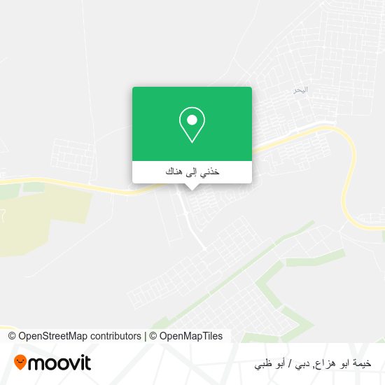 خريطة خيمة ابو هزاع