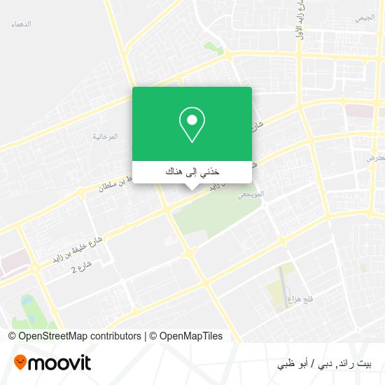خريطة بيت رائد