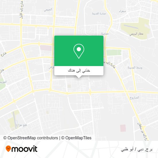 خريطة برج