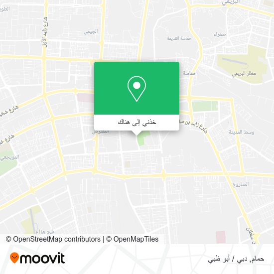 خريطة حمام