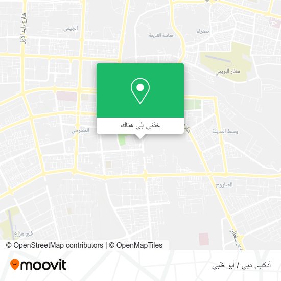 خريطة أدكب