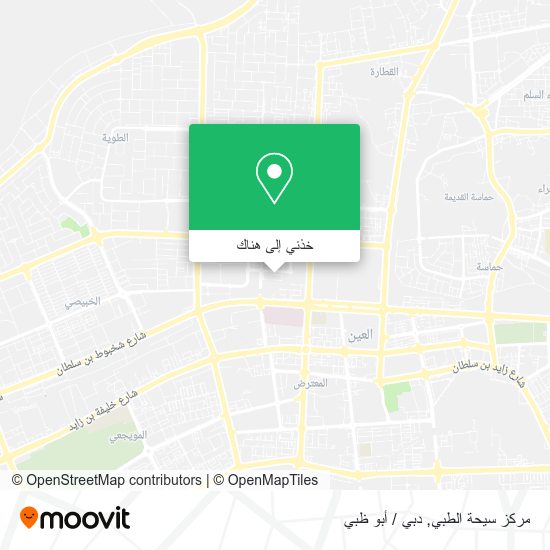 خريطة مركز سيحة الطبي