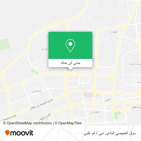 خريطة سوق الخبيصي البادي
