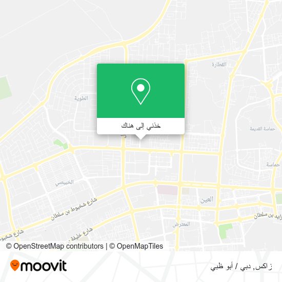خريطة زاكس