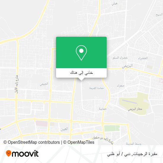 خريطة مقبرة الرجيبات