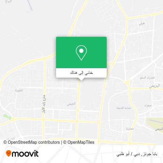 خريطة بابا جونز