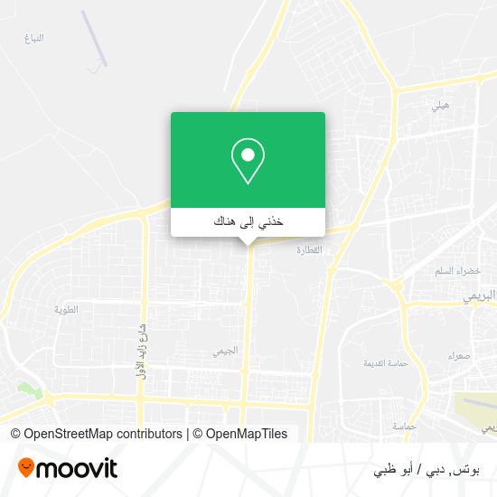 خريطة بوتس