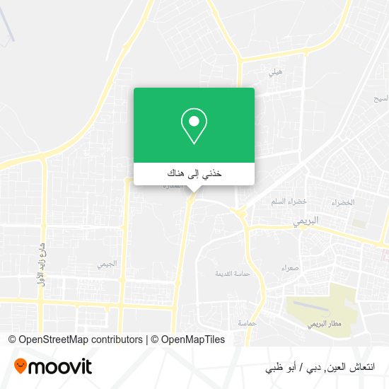 خريطة انتعاش العين
