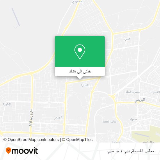 خريطة مجلس القسيمة