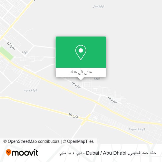 خريطة خالد حمد الجنيبي