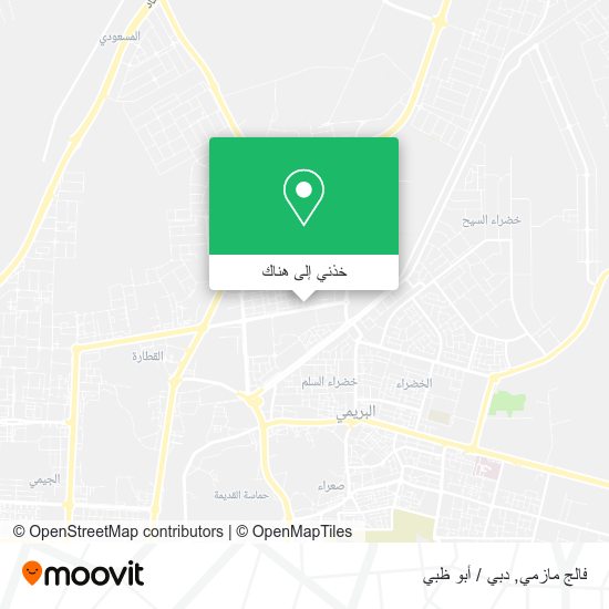خريطة فالج مازمي