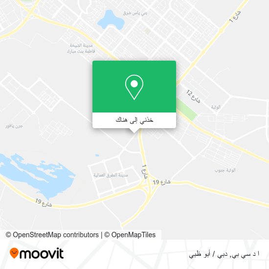 خريطة ا د سي بي