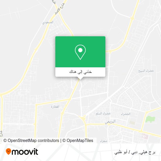 خريطة برج هيلي