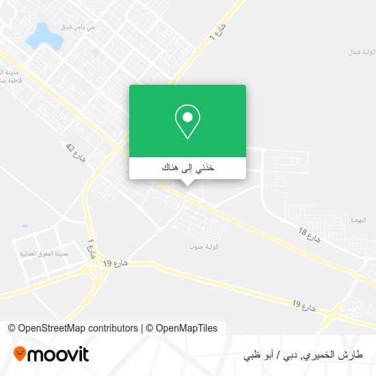 خريطة طارش الخميري