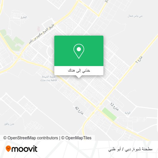 خريطة مطحنة شبوة