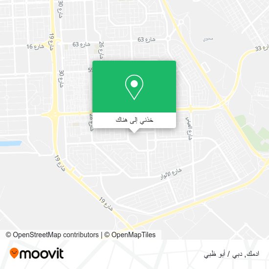خريطة ادمك