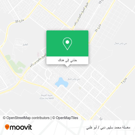 خريطة مغسلة محمد سليم