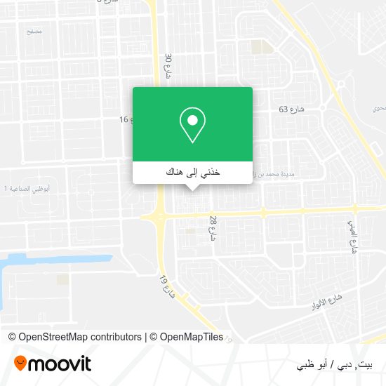خريطة بيت