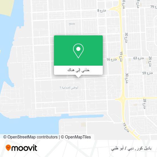 خريطة باديل كور