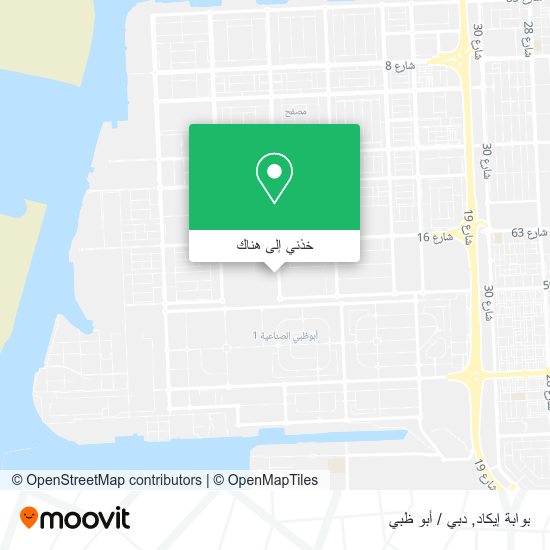 خريطة بوابة إيكاد