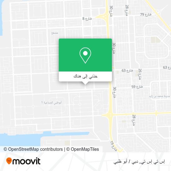 خريطة إس تي إس تي