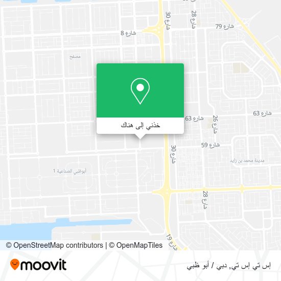 خريطة إس تي إس تي