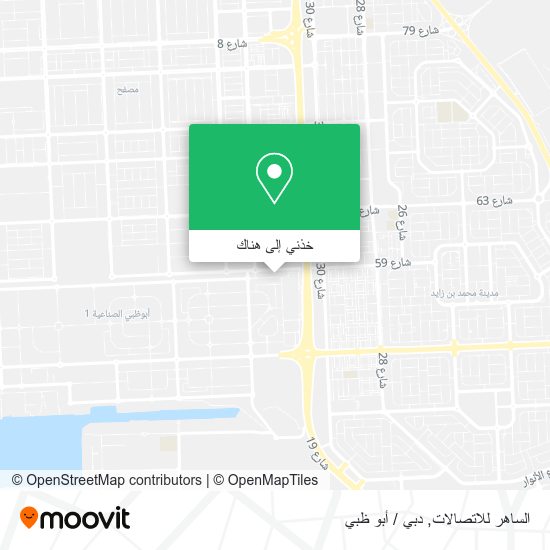 خريطة الساهر للاتصالات
