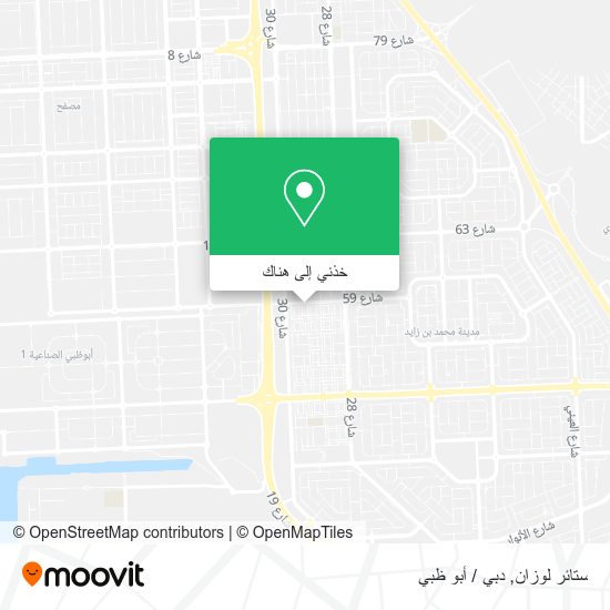 خريطة ستائر لوزان