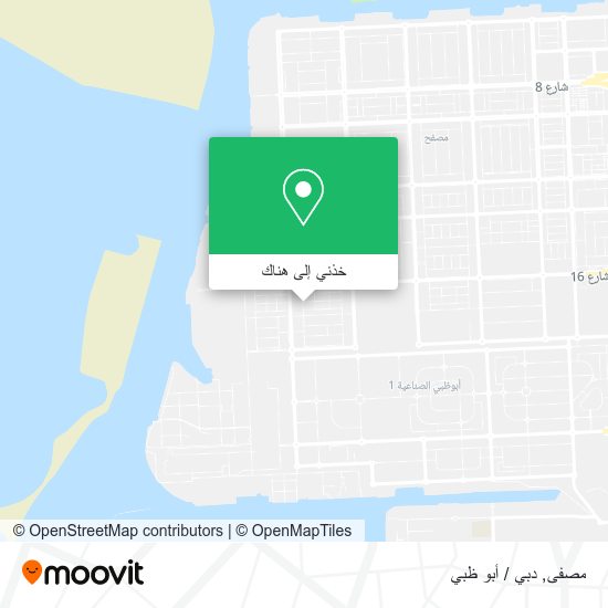 خريطة مصفى