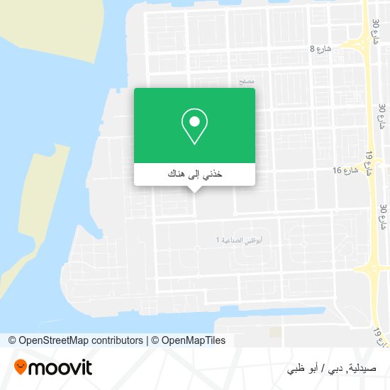 خريطة صيدلية