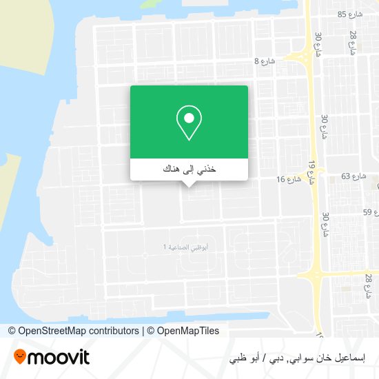 خريطة إسماعيل خان سوابي