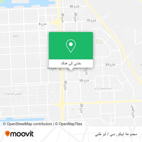 خريطة مجموعة ايبكو