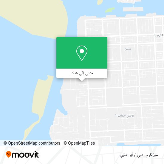 خريطة سيزكوم