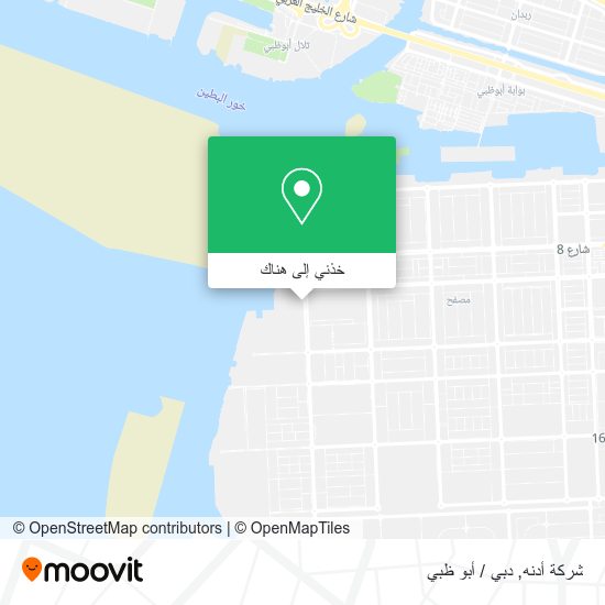 خريطة شركة أدنه