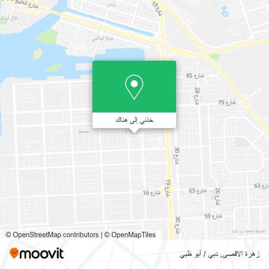 خريطة زهرة الاقصى