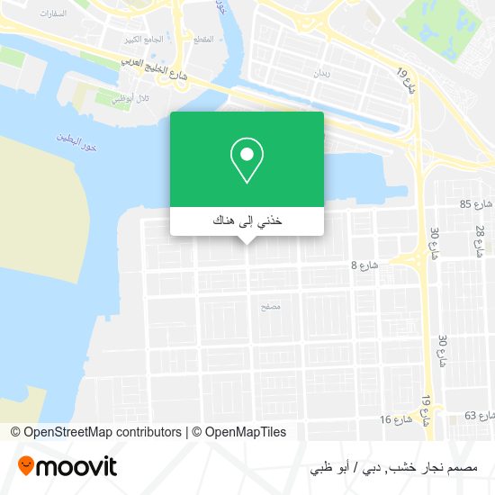 خريطة مصمم نجار خشب