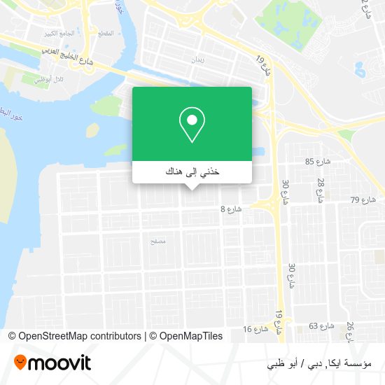 خريطة مؤسسة ايكا