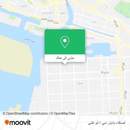 خريطة أصدقاء باديل