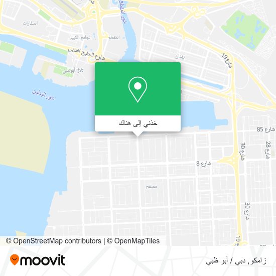خريطة زامكو