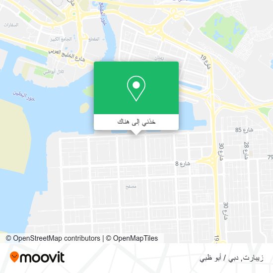 خريطة زيبارت