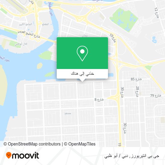 خريطة جى بى انتيريورز