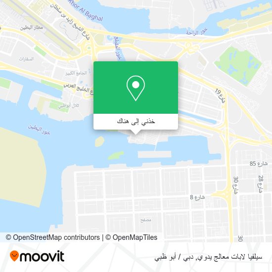 خريطة سيلفيا لابات معالج يدوي